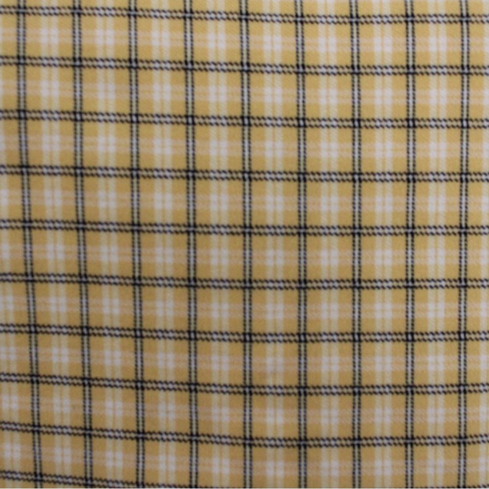 Hollister Yellow Black Y2K Plaid Mini Dress Medium - Picture 4 of 15